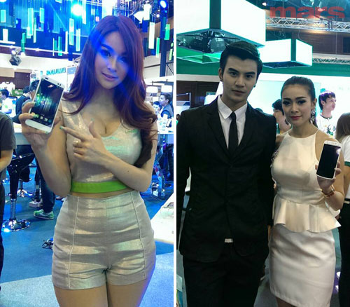 พริตตี้เน้นๆ กับงาน Thailand Mobile Expo 2014