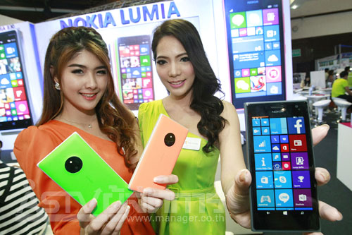 พริตตี้เน้นๆ กับงาน Thailand Mobile Expo 2014