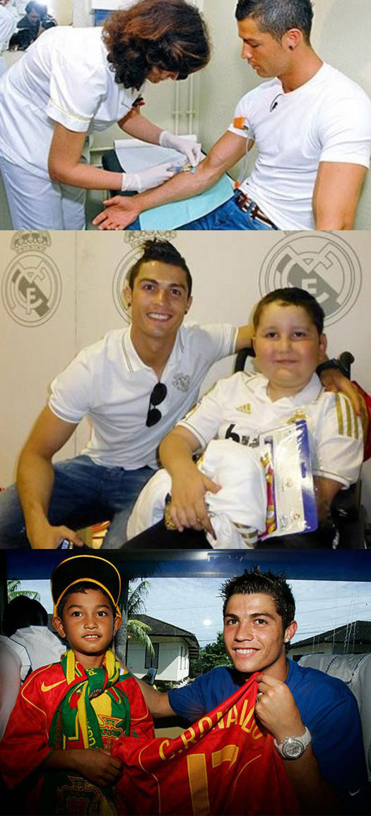 ‘CR7’ กับมุมซ่อนเร้นที่น่ารู้