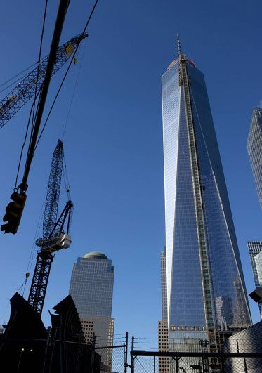 ประมวลภาพจากมุมต่างๆ ของ ‘One World Trade Center’