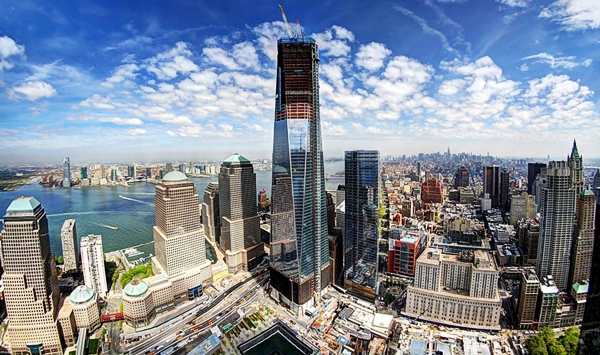 ประมวลภาพจากมุมต่างๆ ของ ‘One World Trade Center’