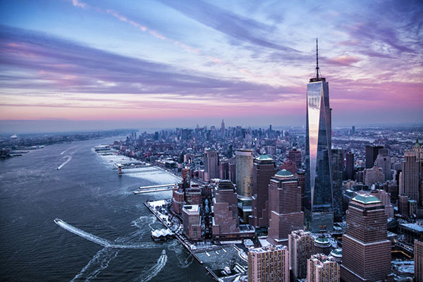 ประมวลภาพจากมุมต่างๆ ของ ‘One World Trade Center’