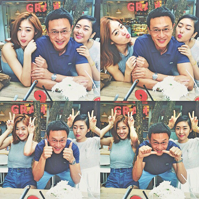 พ่อลูกดารากับภาพแสนอบอุ่นบน IG