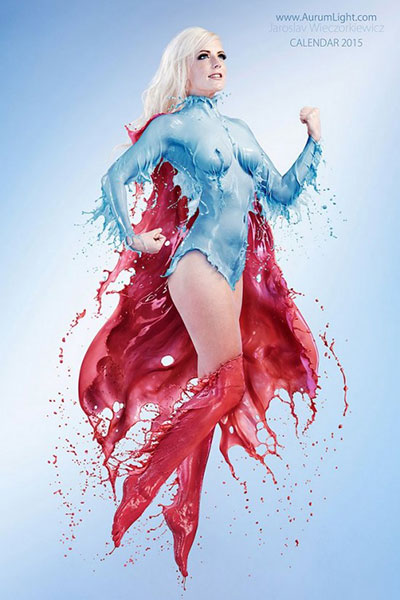 ปฏิทินเหล่าฮีโร่สาวจาก Aurum Light Studio