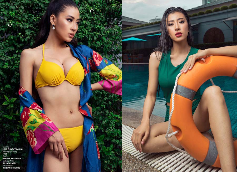 สวย เซ็กซี่ พูดไทยชัด! ‘นีนตเวยูออง’ มิสยูนิเวิร์สเมียนมาร์นัยน์ตาคม