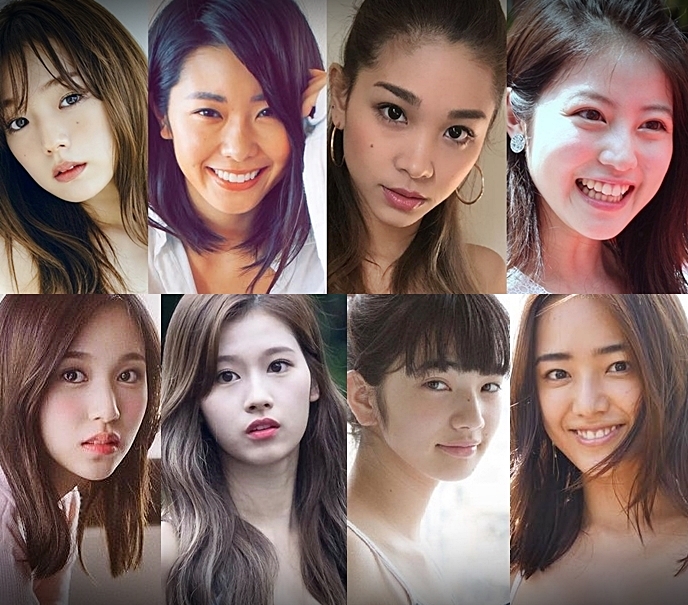 วาร์ป 14 สาวญี่ปุ่นที่ติด โพล 100 คนใบหน้าสวยที่สุดในโลก 2018