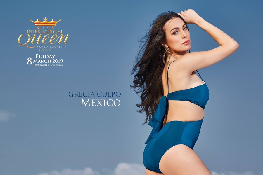 ชุดว่ายน้ำ 20 ผู้เข้าประกวด Miss International Queen 2019