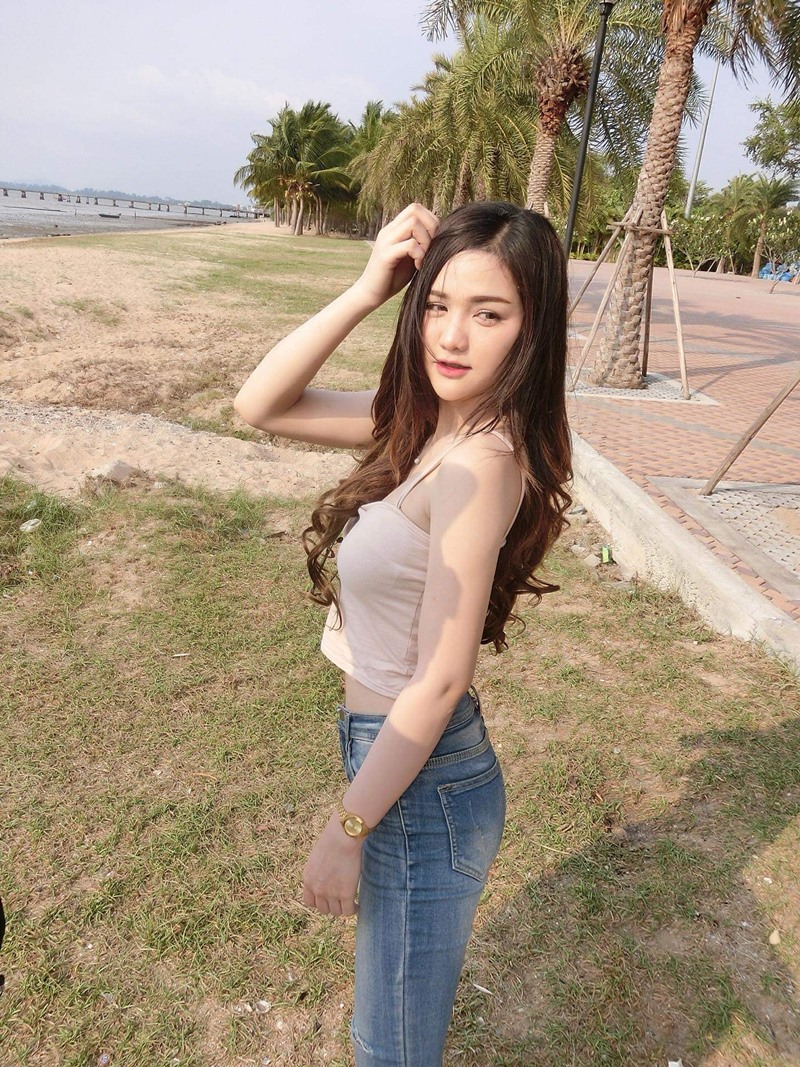 โอ้! นั้นมันบักส้มโอ!! บิกินี่โชว์ครั้งแรกของ ‘แซนดี้ บักแตงโม’