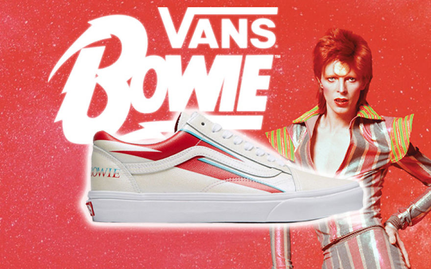 เมื่อ Vans ร้อยเรียงบทกวีของ David Bowie ให้กลายมาเป็นรองเท้าที่น่าสะสม