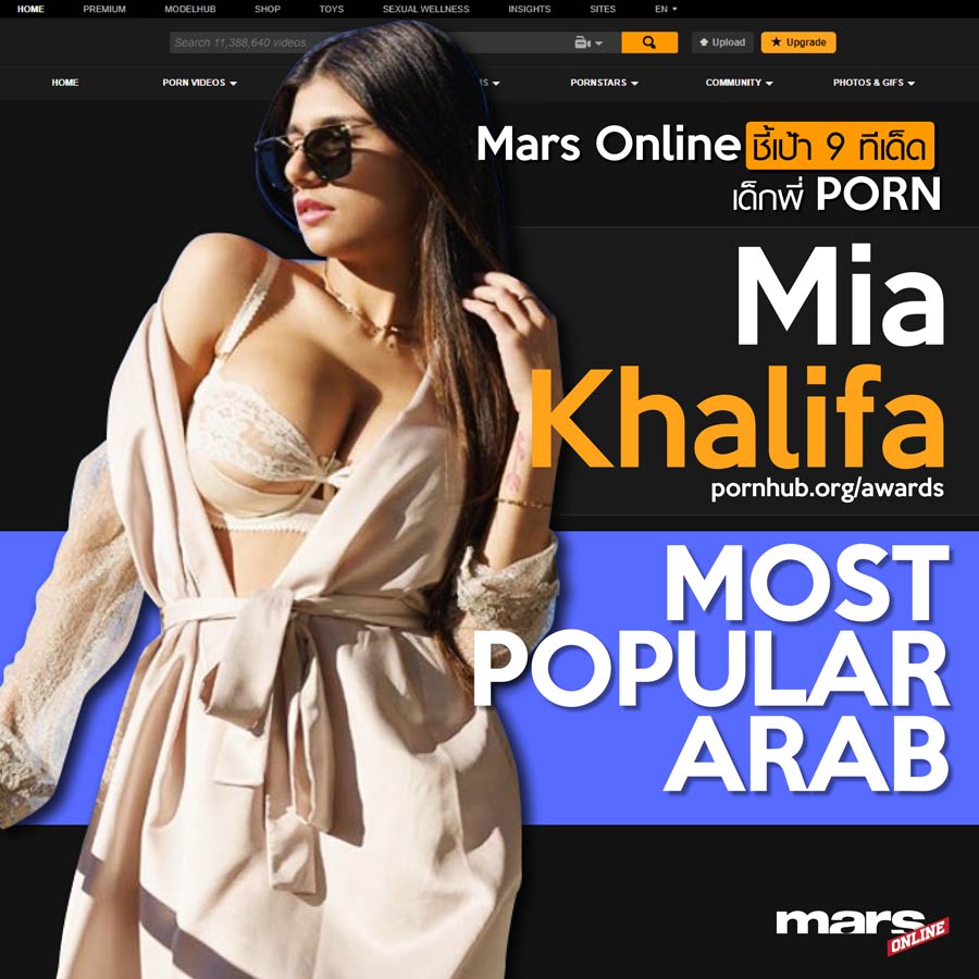 ชี้เป้า 9 ทีเด็ด Most Popular จาก Pornhub