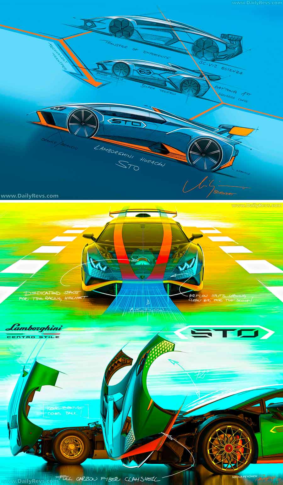Lamborghini Huracan STO ซูเปอร์สปอร์ตคาร์ จากแชมป์สนามแข่ง DAYTONA สู่ท้องถนน