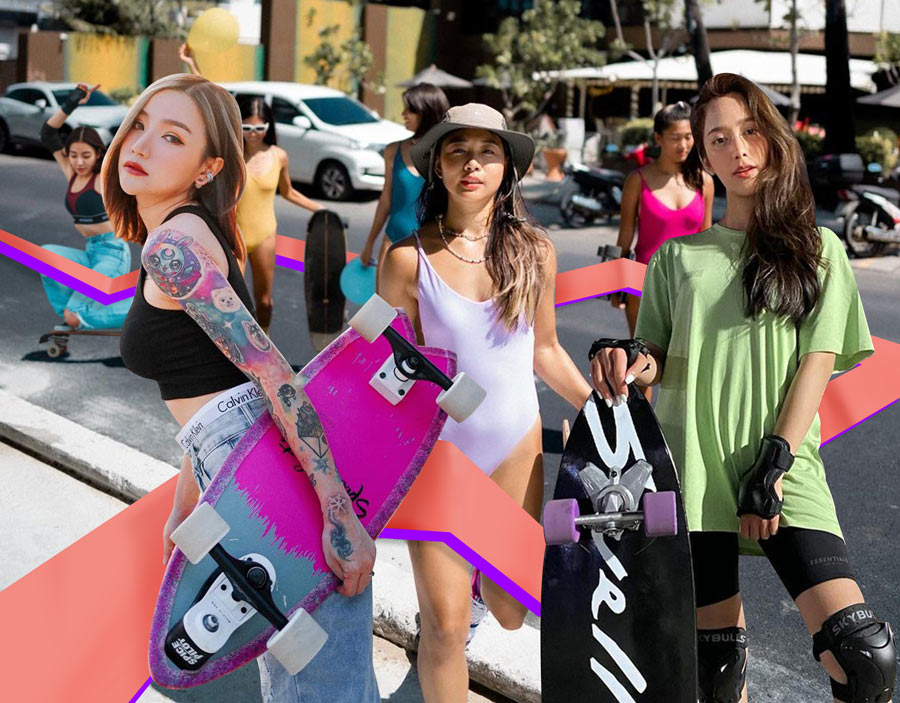 สาวๆ กับ Surf Skate ไลฟ์สไตล์ของคนคูลๆ พ.ศ. นี้นิยมเล่นกัน