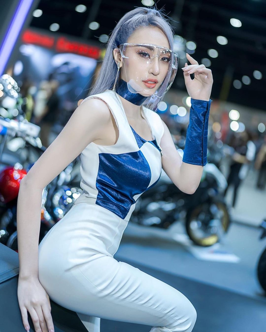 เก็บตก...ซูมกันชัดๆกับพริตตี้ยุค New Normal ในงาน MOTOR EXPO 2021