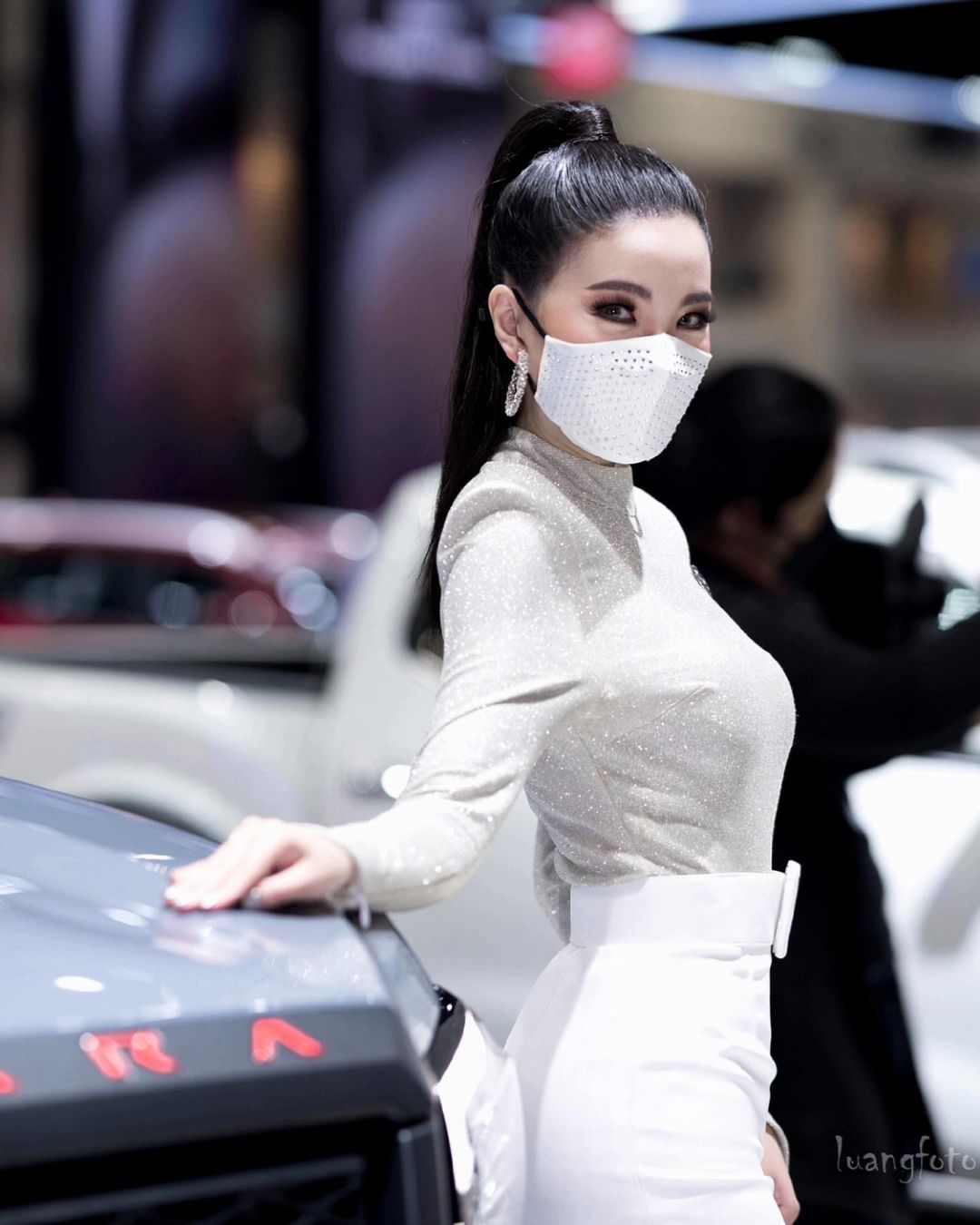 เก็บตก...ซูมกันชัดๆกับพริตตี้ยุค New Normal ในงาน MOTOR EXPO 2021
