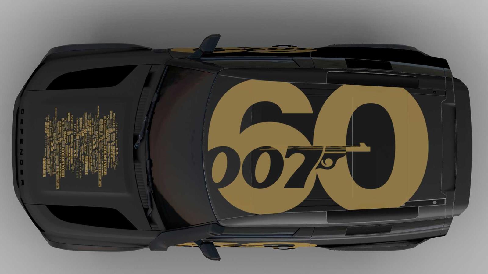 Land Rover Defender Rally รุ่นพิเศษฉลอง 60 ปี ‘James Bond’