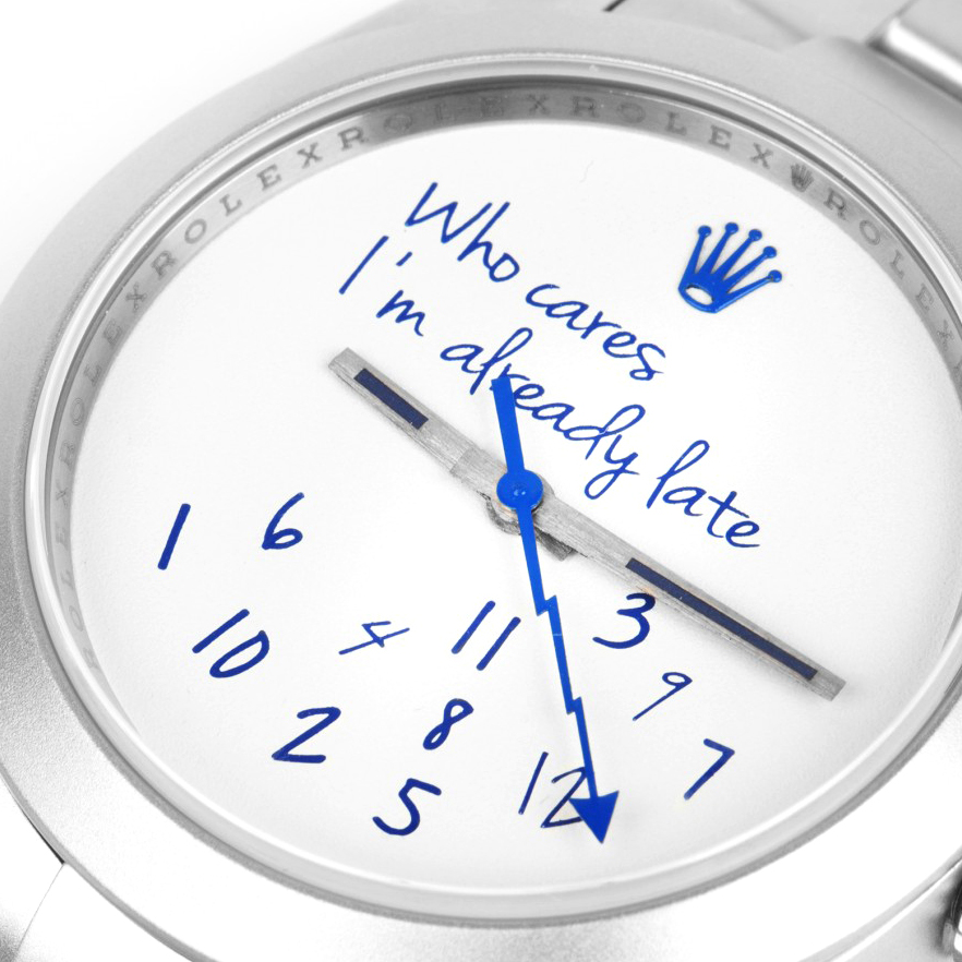 "Who Cares" นาฬิกา Rolex Milgauss รุ่นพิเศษ ที่มีเพียง 5 เรือน