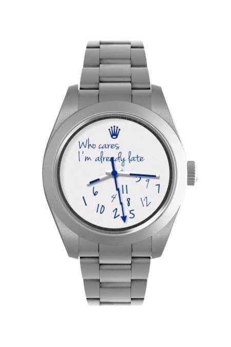 "Who Cares" นาฬิกา Rolex Milgauss รุ่นพิเศษ ที่มีเพียง 5 เรือน