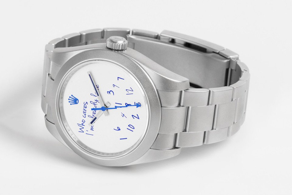 "Who Cares" นาฬิกา Rolex Milgauss รุ่นพิเศษ ที่มีเพียง 5 เรือน