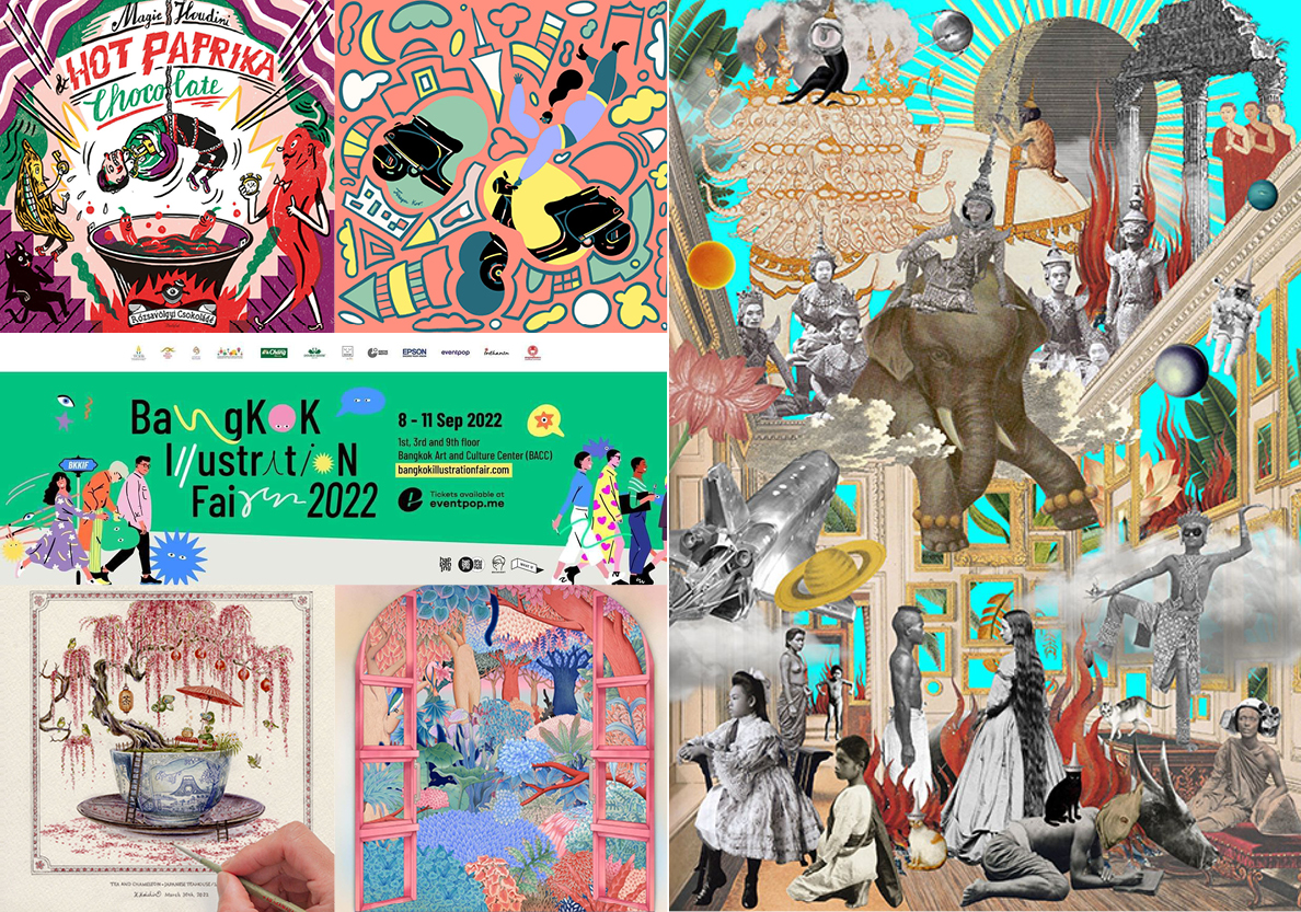 รวมพลนักวาดและคนรักศิลปะที่งาน Bangkok Illustration Fair 2022