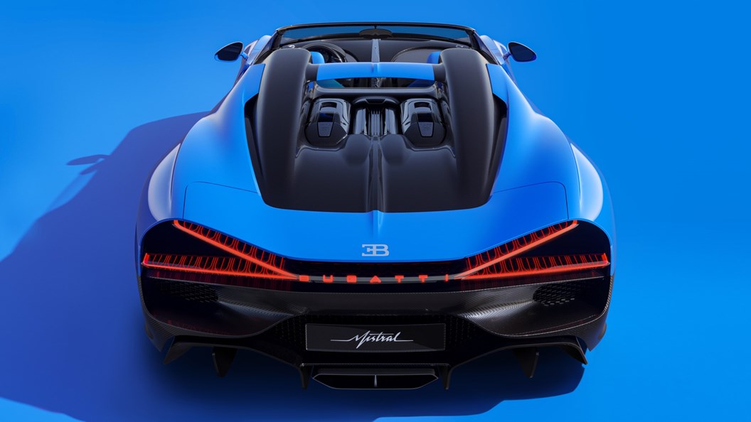 Bugatti Mistral roadster รุ่นสุดท้ายของเครื่องยนต์ W16 สร้างความจดจำเพียง99คัน ก่อนเข้าสู่ยุคไฮบริดเต็มตัว