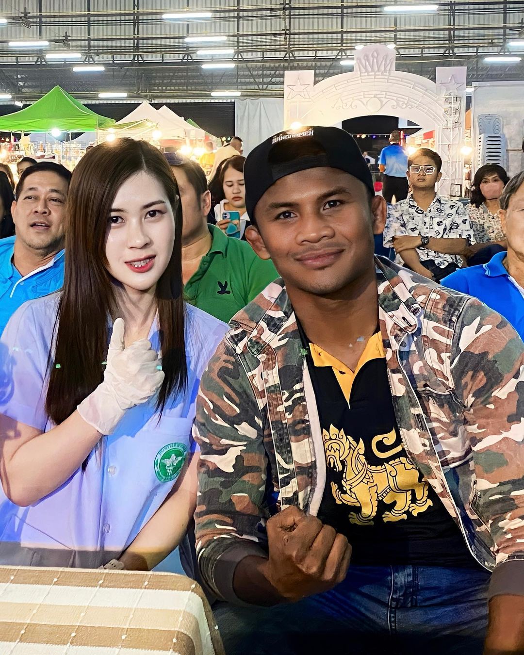 ลงคิวแจ้งเตือนแมตท์นี้ไว้ได้เลย!! คู่ชกที่น่าทะนุถนอมที่สุด ระหว่าง "หมอปิ่น"ดอกไม้งาม บุญลานนามวยไทย  กับ "ใบเฟิร์น” พลอยดารา หยกฟ้ามวยไทยยิม