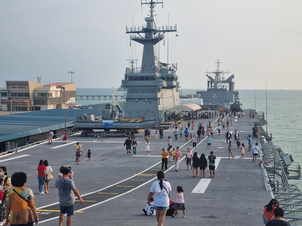 ภาพ : เพจ เรือหลวงจักรีนฤเบศร official