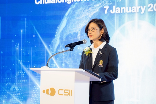 ศ. ภญ. ร.ต.อ.หญิง ดร.สุชาดา สุขหร่อง ผู้อำนวยการสถาบันนวัตกรรมบูรณาการแห่งจุฬาฯ