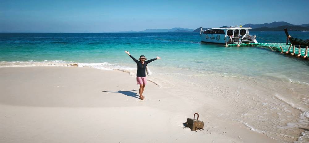 อันซีนพังงา เกาะไข่ใน ทะเลสวยใส หาดทรายขาวเนียน (ภาพ : อโนทัย งานดี) 