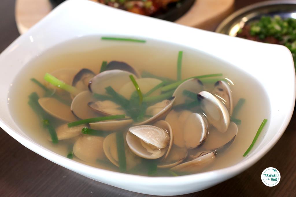 หอยตลับต้มสาเก