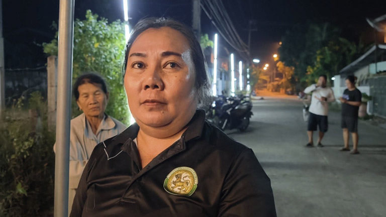 น.ส.ณัฐชยาดา คำพิเหล้า อายุ 47 ปี ญาติของผู้เสียชีวิต
