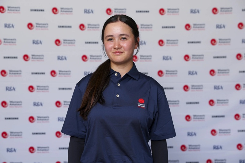 เอลิเซ่ บาร์เบอร์ ผู้เล่นอายุน้อยที่สุดในรายการ WAAP ปีนี้ (ภาพ: R&A)