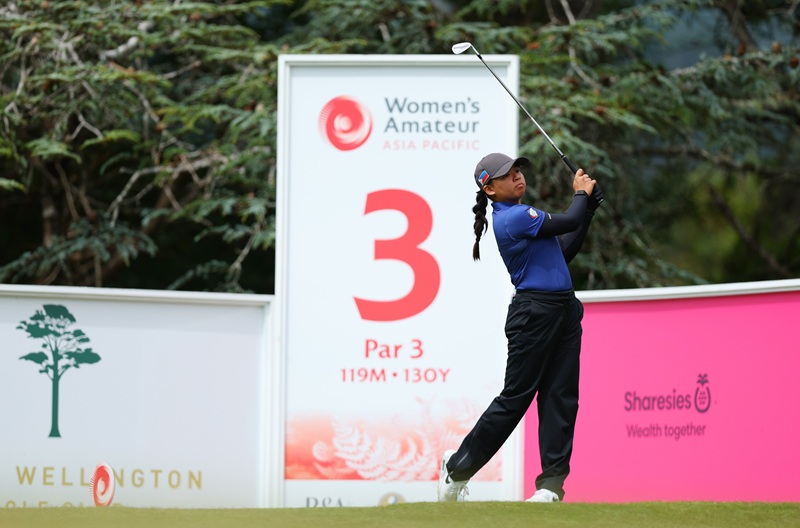 ริแอนน์ มาลิซี่ จากฟิลิปปินส์ ตามมาที่อันดับ 2 ร่วม (ภาพ: R&A)