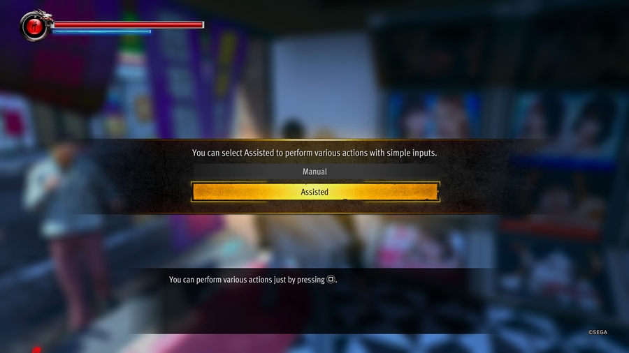 อยากเล่นสบายก็เลือก Assisted กดปุ่มเดียวจบ