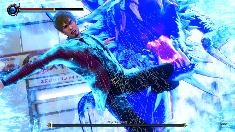 สไตล์การต่อสู้ใหม่พลังออร่าสีฟ้าของ คิริว