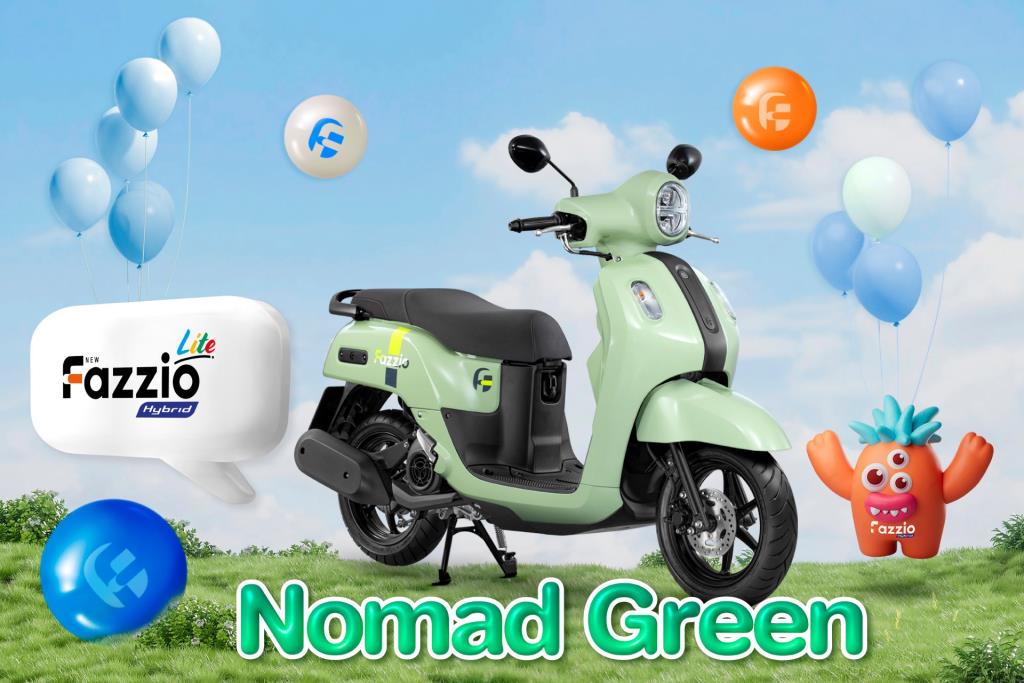 NEW YAMAHA FAZZIO HYBRID LITE รถจักรยานยนต์ออโตเมติก ราคา 49,900 บาท 