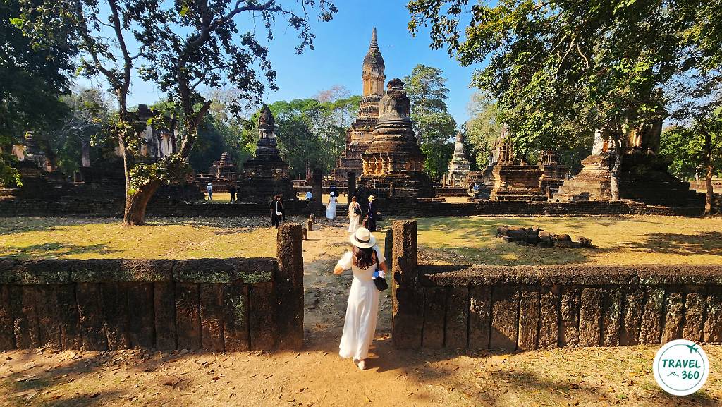 วัดเจดีย์เจ็ดแถว อุทยานประวัติศาสตร์ศรีสัชนาลัย