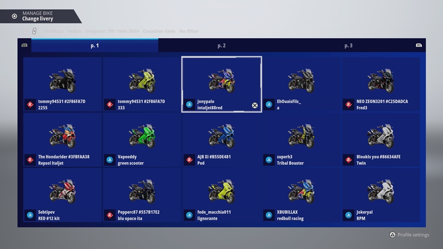 หรือจะเข้าไปดูผลงานการออกแบบที่ผู้เล่นคนอื่นเขาอัพโหลดแชร์ไว้