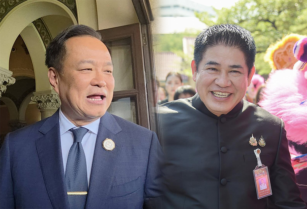 อนุทิน  ชาญวีรกูล - ร.อ.ธรรมนัส พรหมเผ่า 