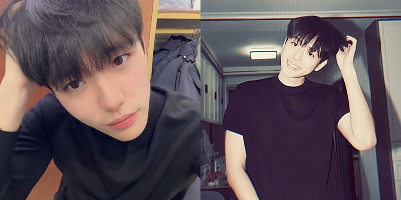 หม่าเหวยเจี้ยน ลูกชายร้านขายเสื้อผ้าที่หล่อเหมือนดารา จนถูกทาบทามให้ไปแสดงละครสั้น (ภาพจาก : Sing Tao Daily)