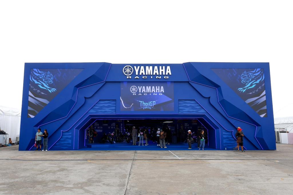 “YamahaGP Pavilion” พบกันที่ สนามช้าง อินเตอร์เนชั่นแนล เซอร์กิต จังหวัดบุรีรัมย์ ระหว่างวันที่ 27 กุมภาพันธ์ – 1 มีนาคม 2569