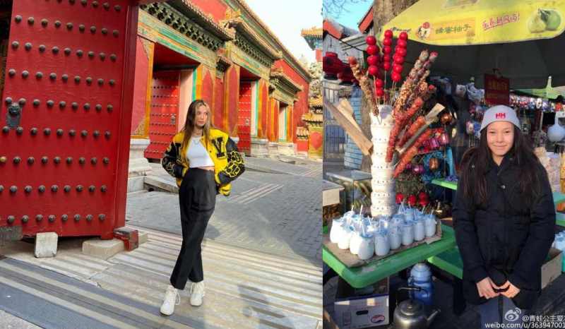 ไอลีน กู่ เดินทางไปเรียนซัมเมอร์ที่จีนทุกปี จนพูดภาษาจีนคล่องแคล่ว  และเคยให้สัมภาษณ์ว่า เธอคิดว่าเธอเป็นชาวอเมริกันเท่าๆกันเป็นจีน (ภาพจาก เวยปั๋ว)