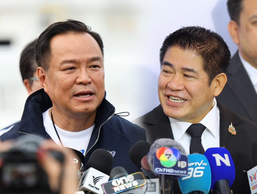 อนุทิน ชาญวีรกูล - ร.อ.ธรรมนัส พรหมเผ่า