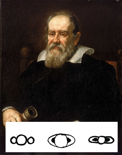 ภาพ “ดาวเสาร์” ของ กาลิเลโอ กาลิเลอี