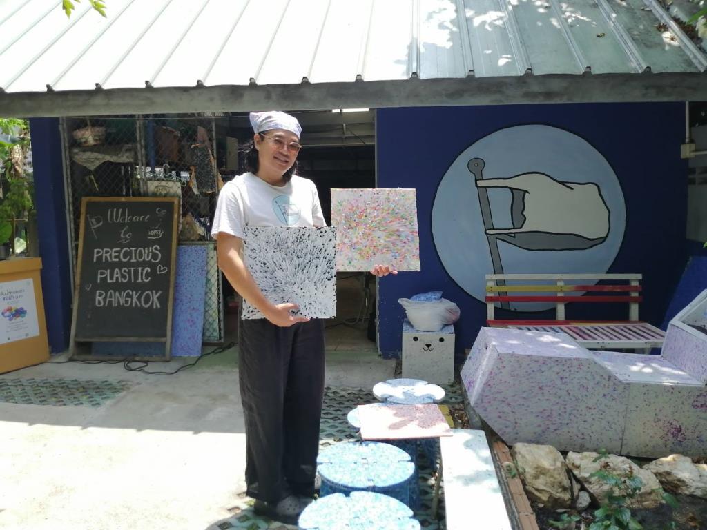 ‘ปฐม สังข์เดช’ ผู้จัดการโครงการพัฒนาชุมชน Precious Plastic Bangkok
