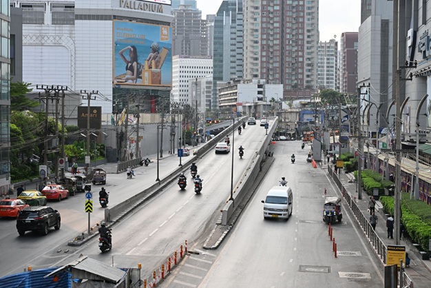 รฟม.ย้ำ 24 เม.ย.ปิด-รื้อเชิงสะพานข้ามแยกประตูน้ำ ก่อสร้างอุโมงค์”สายสีส้ม” ยาว 10 เดือน