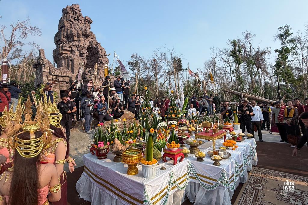 กัมพูชาประท้วงไทยจัดบวงสรวงปราสาทตาควาย เรียกร้องยุติกิจกรรม ถอนกำลังออกจากพื้นที่พิพาท