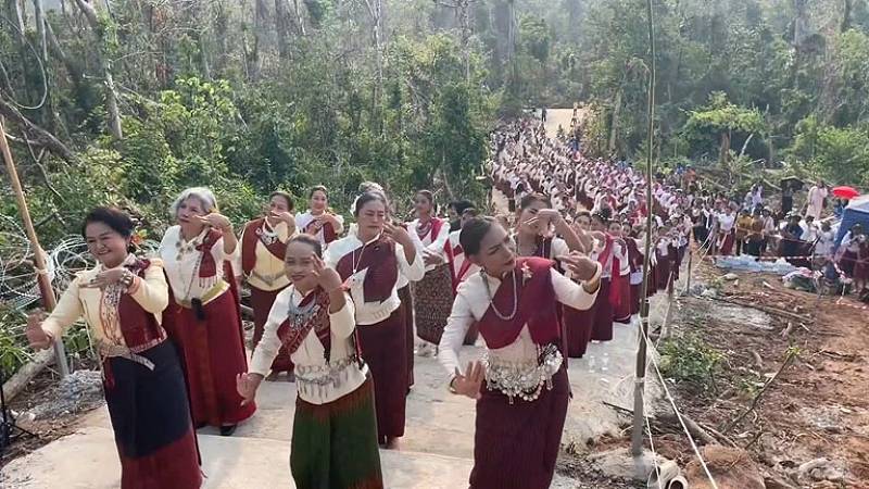 ขบวนรำบวงสรวงปราสาทตาควาย