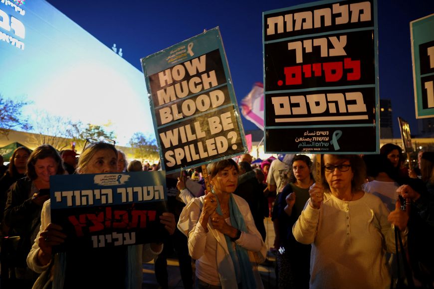 ลุกฮือผิดประเทศ! ผู้ประท้วงหลายพันคนรวมตัว ชุมนุมทั่วอิสราเอลขับไล่ 'เนทันยาฮู'