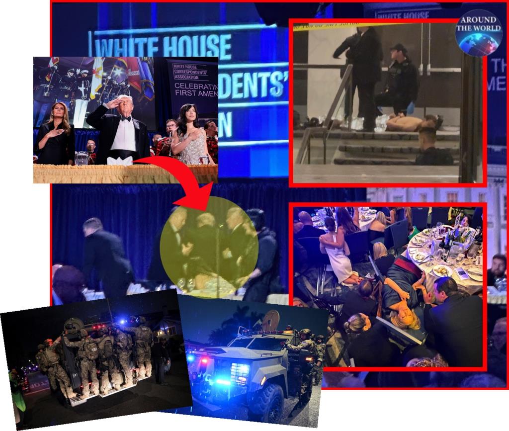 มือปืนวัย 31 เปิดฉากบุกยิง “กาล่าดินเนอร์นักข่าวทำเนียบขาว” ก่อนโดนจับได้  “นายกฯ UK” ตกใจแต่ยินดี 'ทรัมป์' ปลอดภัยเตรียมรับเสด็จ 'คิงชาร์ล'ส์