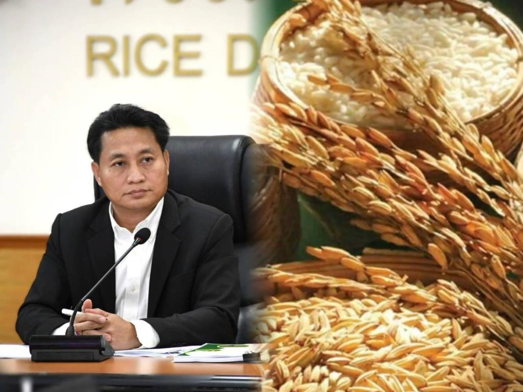 นายโอวาท ยิ่งลาภ รองอธิบดีกรมการข้าว 